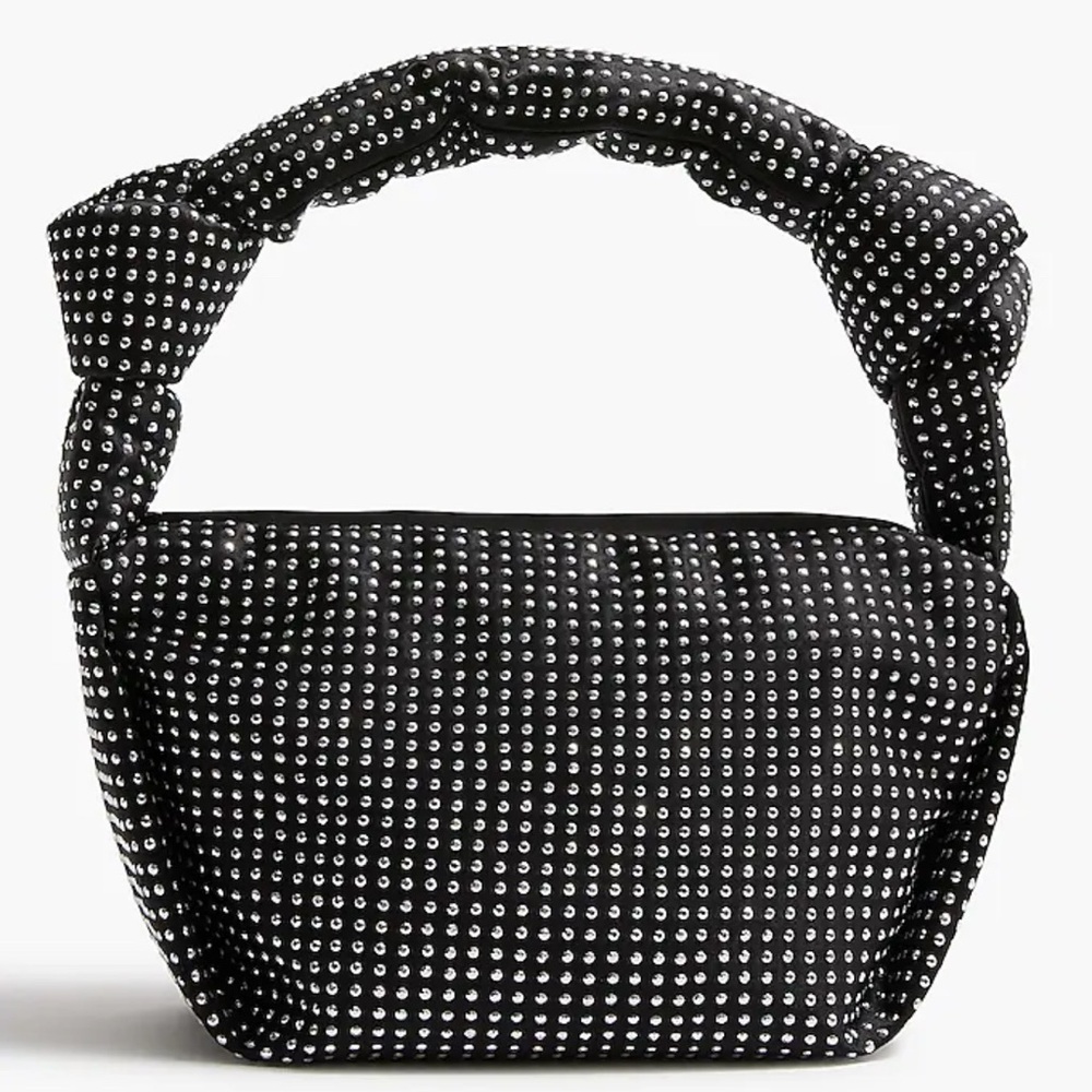 NWT J Crew Factory Studded double-knot handbag